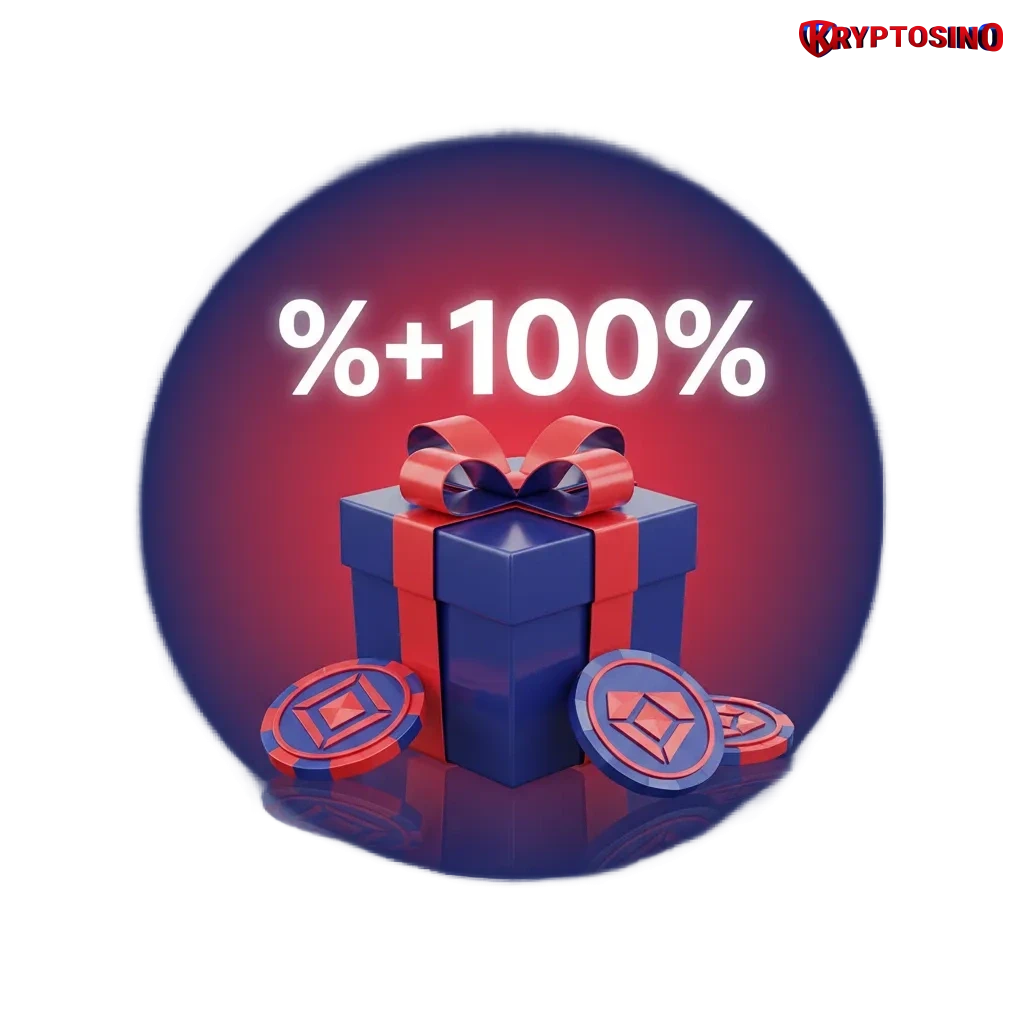 Kryptosino Canada bonuses banner showing 100% wager-free welcome up to $500, casino, slots, sports, and mobile app icons.