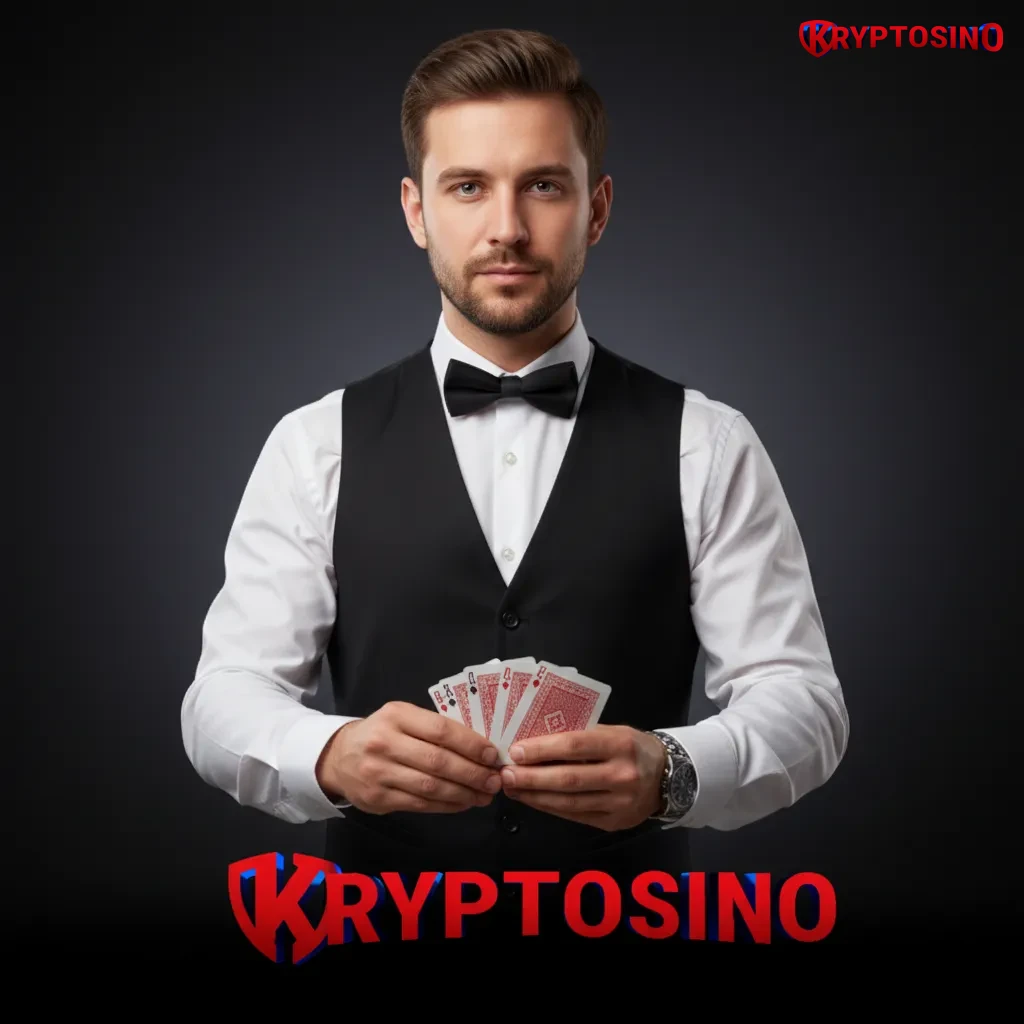 Live casino stream with real dealers; blackjack, roulette, baccarat, poker, and game shows, with social interaction.