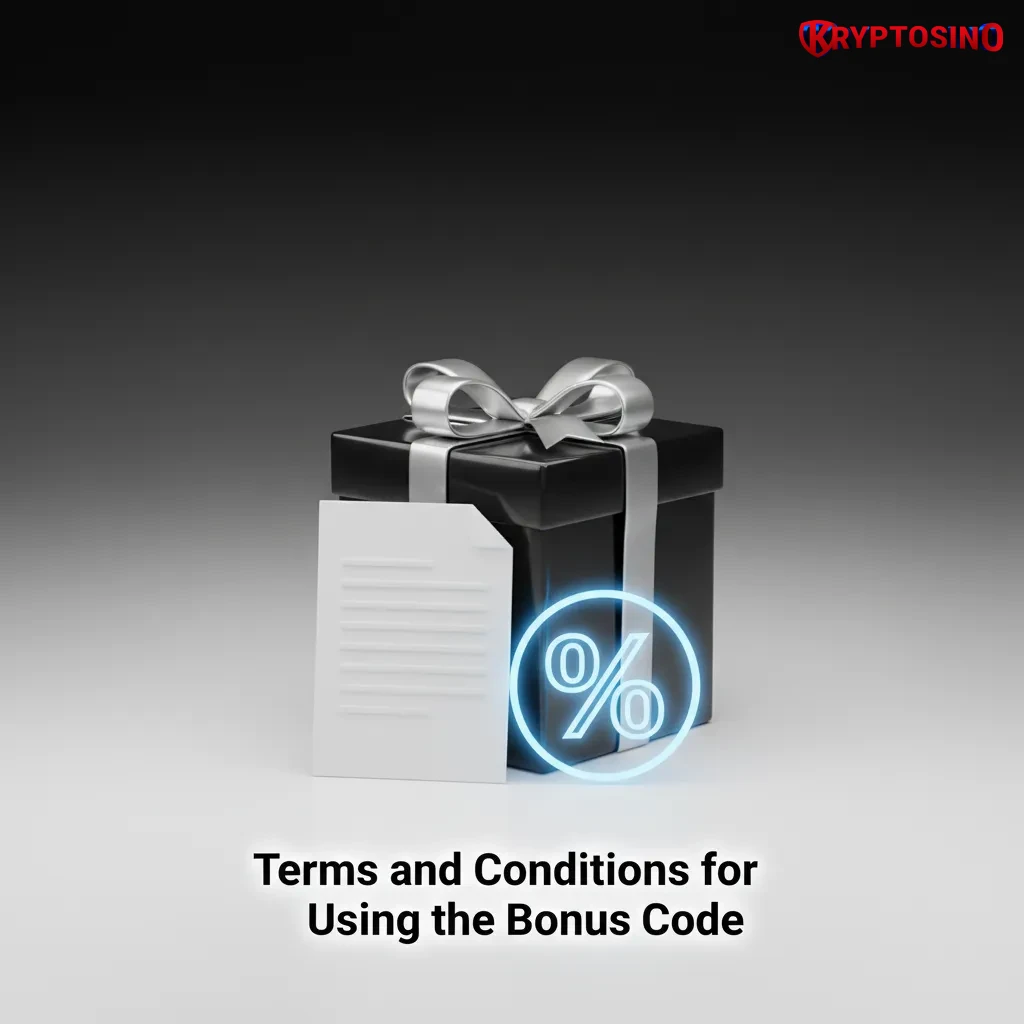 Terms for using Kryptosino bonus code: Canada 18/19+, 100% up to $500, min deposit, code at signup, time limits; terms vary