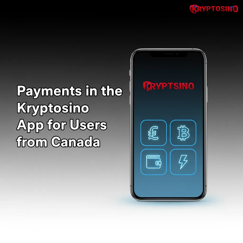 Kryptosino app payments in Canada: Binance Pay, CAD, BTC, ETH, USDT; CA$20 min; instant deposits, quick withdrawals.