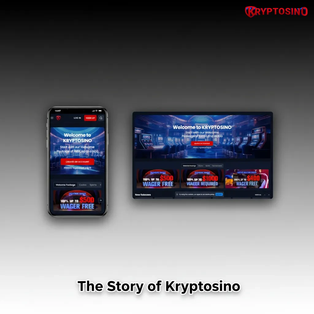 Kryptosino: 2022 launch, Curaçao-licensed, Canada focus—NHL/CFL/live dealers, wager-free welcome, VIP rewards.