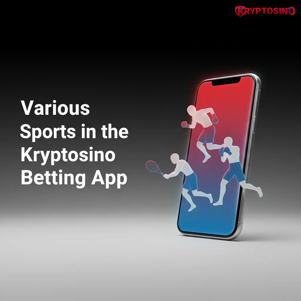 Kryptosino sports betting app with live and in‑play odds, trackers, and leagues from NHL, NBA, soccer, MLB, UFC to eSports.