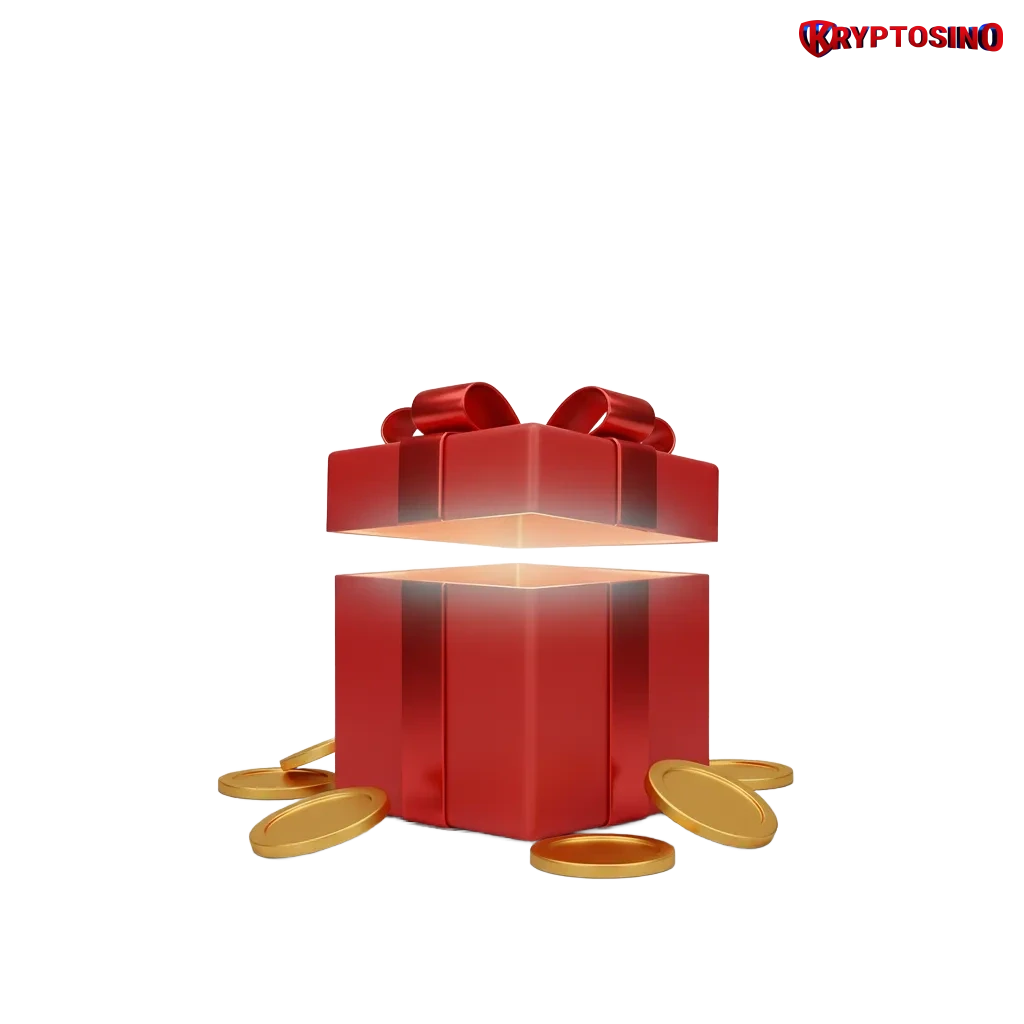 Kryptosino Canada welcome bonus banner: 100% match up to $500, wager-free for new players.